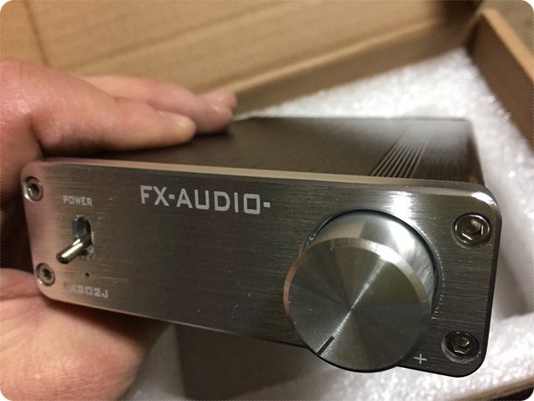デジタルアンプFX-AUDIO FX202J